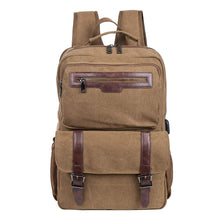 Load image into Gallery viewer, Canvas Shoulder Bag with the USB Interface(SUMMER HOT SALE FREE SHIPPING)