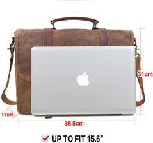 Load image into Gallery viewer, 15.6 Inch Mens Messenger Laptop Bag