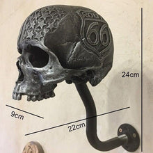 Load image into Gallery viewer, ☠️Motorcycle skull helmet holder (🎁gift for bikers).
