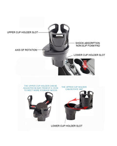 All Purpose Car Cup Holder And Organizer