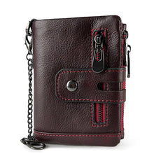 Load image into Gallery viewer, RFID anti-theft brush leather wallet
