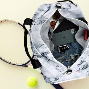 Sport Gym Duffle Travel Bag（with Shoe Compartment）