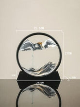 Load image into Gallery viewer, Moving Sand Art Picture Round Glass 3D 7/12inch
