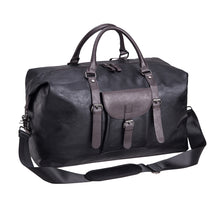 Load image into Gallery viewer, Oversized Leather Travel Duffel Bag
