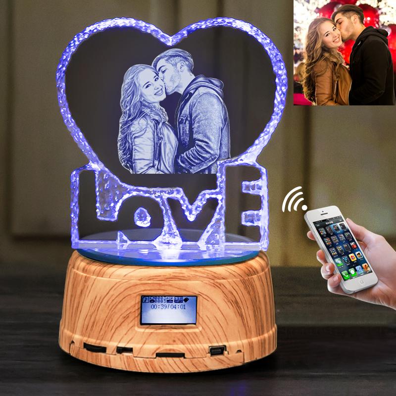 Bluetooth - Colorful Music Lights LOVE