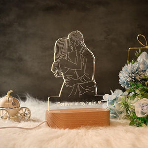 Custom 3D avatar photo light