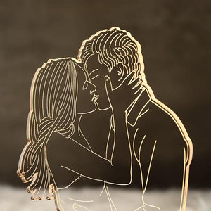 Custom 3D avatar photo light