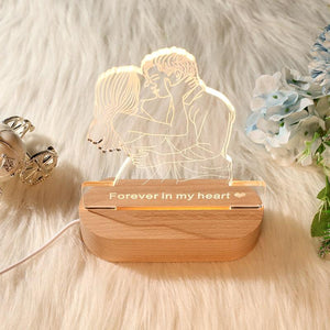 Custom 3D avatar photo light