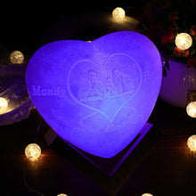 Load image into Gallery viewer, Custom Name Love Lamp
