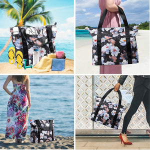Original Floral Waterproof Shoulder Bag for Gym Beach Travel Bag