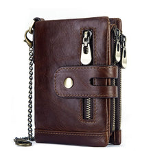 Load image into Gallery viewer, RFID anti-theft brush leather wallet
