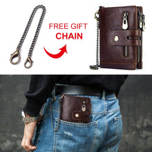 Load image into Gallery viewer, RFID anti-theft brush leather wallet
