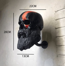 Load image into Gallery viewer, ☠️Motorcycle skull helmet holder (🎁gift for bikers).
