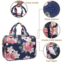Load image into Gallery viewer, Large Hanging Toiletry Bag Travel Makeup Bag
