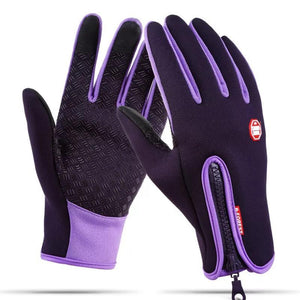 UniqComfy Unisex Warm Thermal Gloves Cycling Running Driving Gloves - 365Shopping Deals