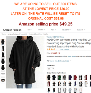 2022 NEW Casual Sweater Zipper Hooded