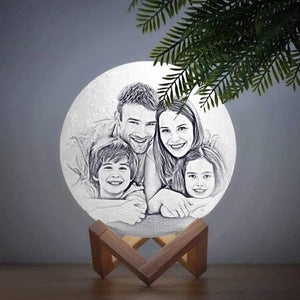 DIY Custom Photo Moon Lamp