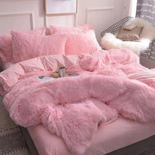 Load image into Gallery viewer, (🎄Early Christmas Sale🎄-40% OFF)  Fluffy Blanket Duvet Cover With Pillow Cover
