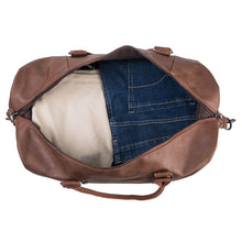 Load image into Gallery viewer, Leather Travel Duffel Bag（with Shoe Compartment）
