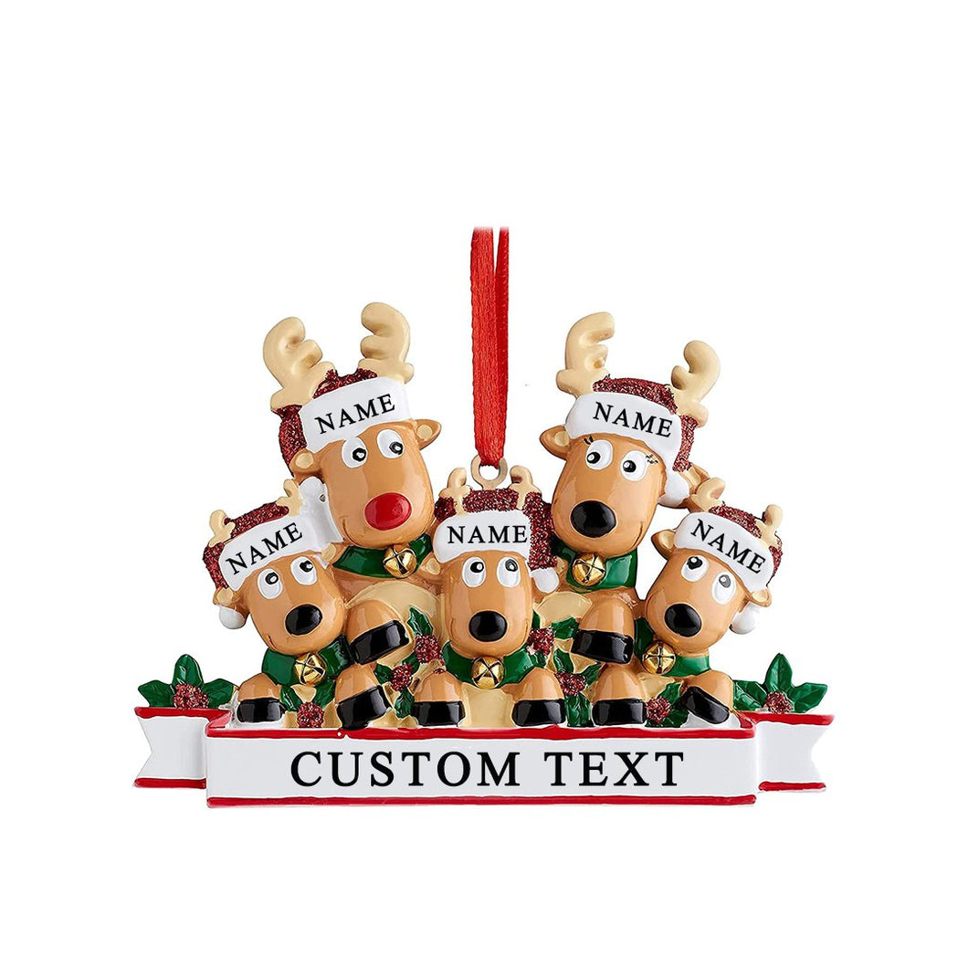 Custom Christmas Elk Gifts (Five/Four/Three/Two)