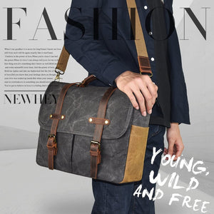 15.6 Inch Mens Messenger Laptop Bag