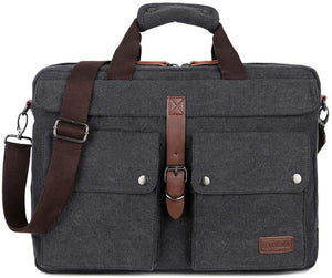 17 Inch Canvas Laptop Computer Bag