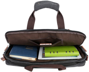 17 Inch Canvas Laptop Computer Bag