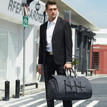 Load image into Gallery viewer, Canvas Garment Bag （with Shoes Compartment）
