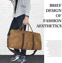 Load image into Gallery viewer, Waterproof Canvas Travel Duffel Bag
