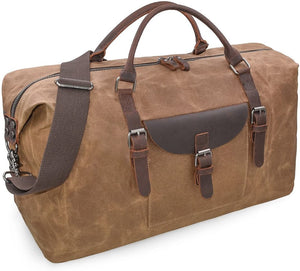Waterproof Canvas Travel Duffel Bag