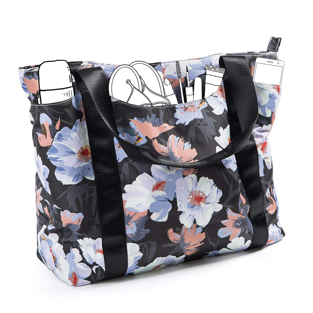 Original Floral Waterproof Shoulder Bag for Gym Beach Travel Bag