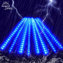 Load image into Gallery viewer, Waterproof LED Meteor Shower Rain Lights

