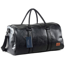 Load image into Gallery viewer, Oversized Waterproof Leather Travel Duffel Bag
