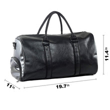 Load image into Gallery viewer, Oversized Waterproof Leather Travel Duffel Bag

