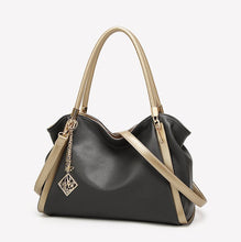 Load image into Gallery viewer, Leather Handbag-Toth Violet Wine
