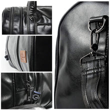 Load image into Gallery viewer, Oversized Waterproof Leather Travel Duffel Bag
