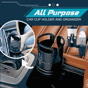 (New Year Special-60% OFF) All Purpose Car Cup Holder And Organizer