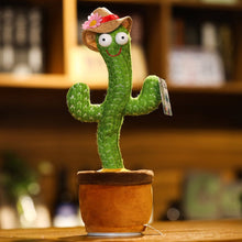 Load image into Gallery viewer, Dancing Singing Cactus Plush Toy Electronic Shake Toy
