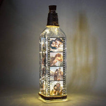 Load image into Gallery viewer, Custom Photos Bottle Lamp
