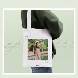 Custom Patterned Cute Canvas Tote