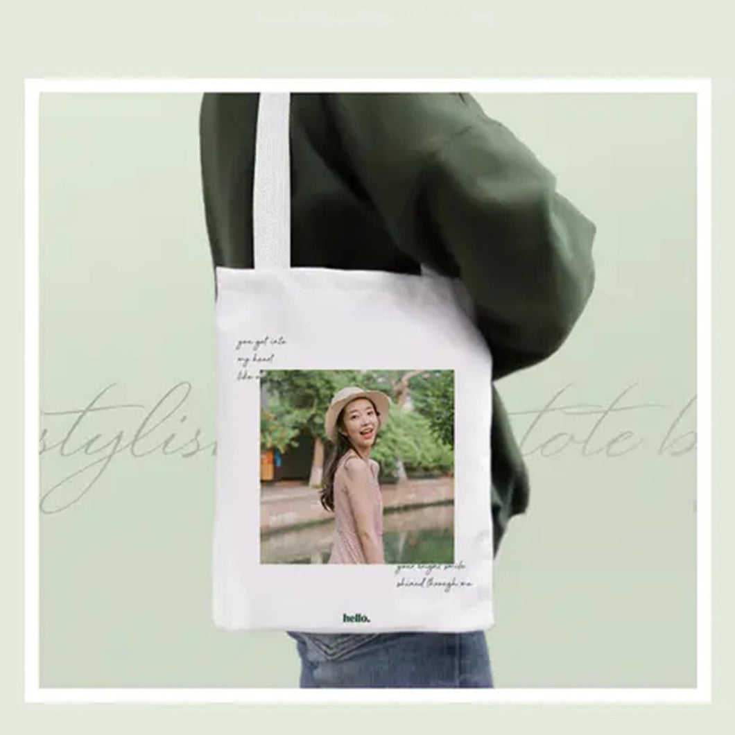 Custom Patterned Cute Canvas Tote