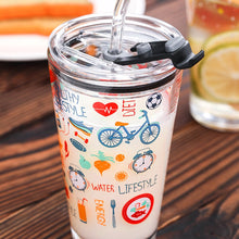 Load image into Gallery viewer, DIY Custom Straw Glass Cups
