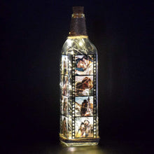 Load image into Gallery viewer, Custom Photos Bottle Lamp
