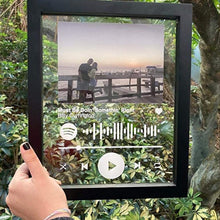 Load image into Gallery viewer, Personalized Acrylic Song Title Badge, Custom Album Cover
