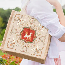 Load image into Gallery viewer, DIY Handmade Custom Pattern Burlap Bag
