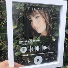 Load image into Gallery viewer, Personalized Acrylic Song Title Badge, Custom Album Cover
