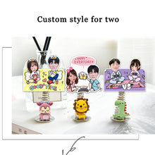 Load image into Gallery viewer, DIY Custom Car Shaking Head Ornaments
