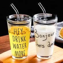 Load image into Gallery viewer, DIY Custom Straw Glass Cups
