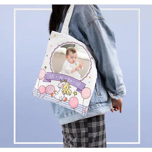 Custom Patterned Cute Canvas Tote