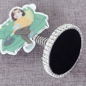 DIY Auto Rhinestone Bottom Decoration